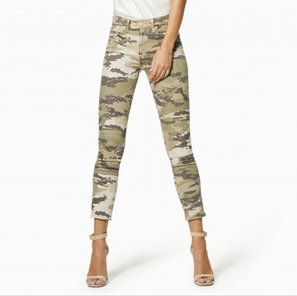 Ramy Brook Kate Mid Rise Skinny Camo Jeans - Picture 6 of 6